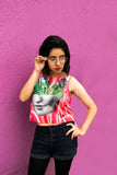 Crop top Tropicalía