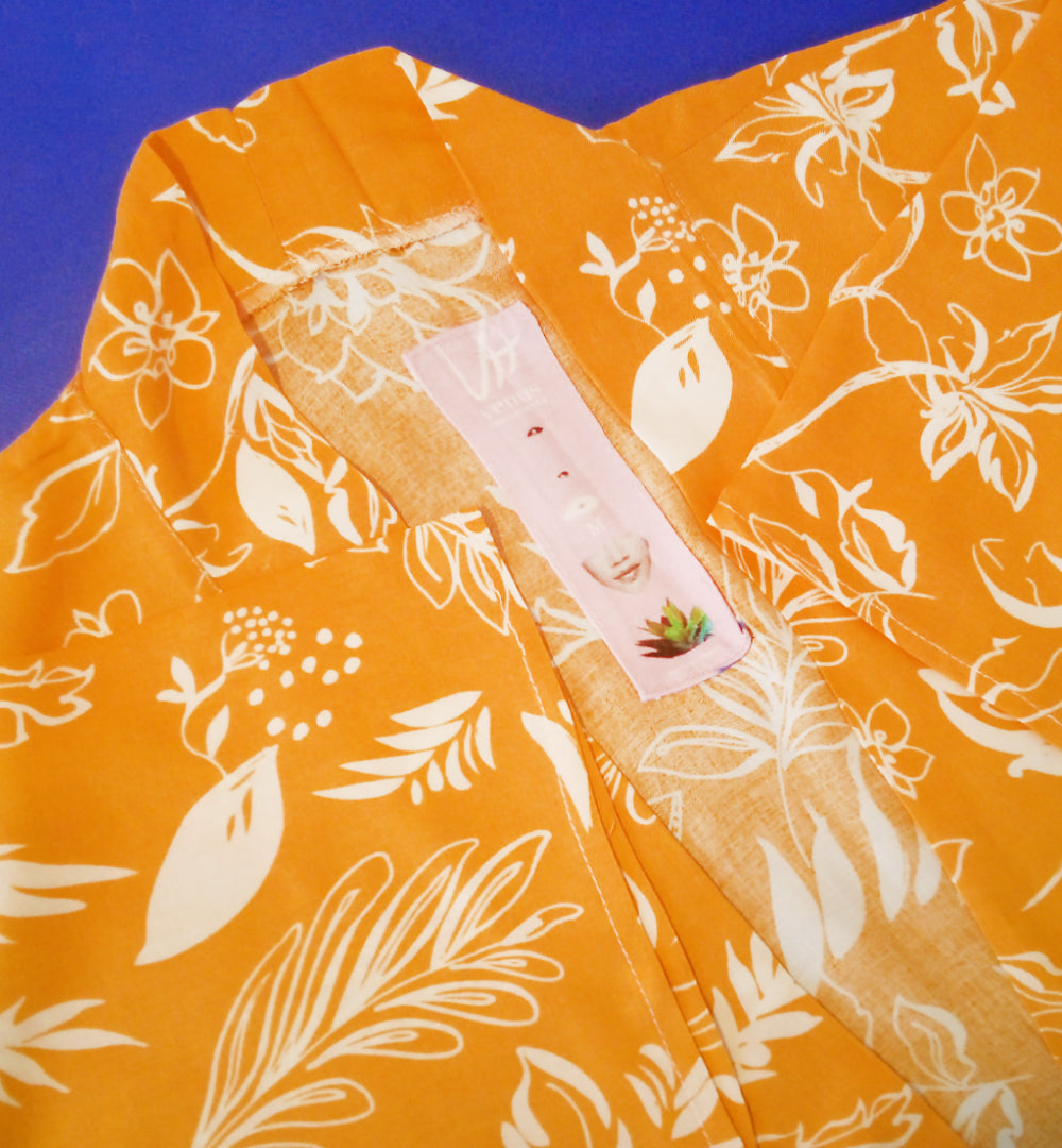 Kimono Flores Amarillas