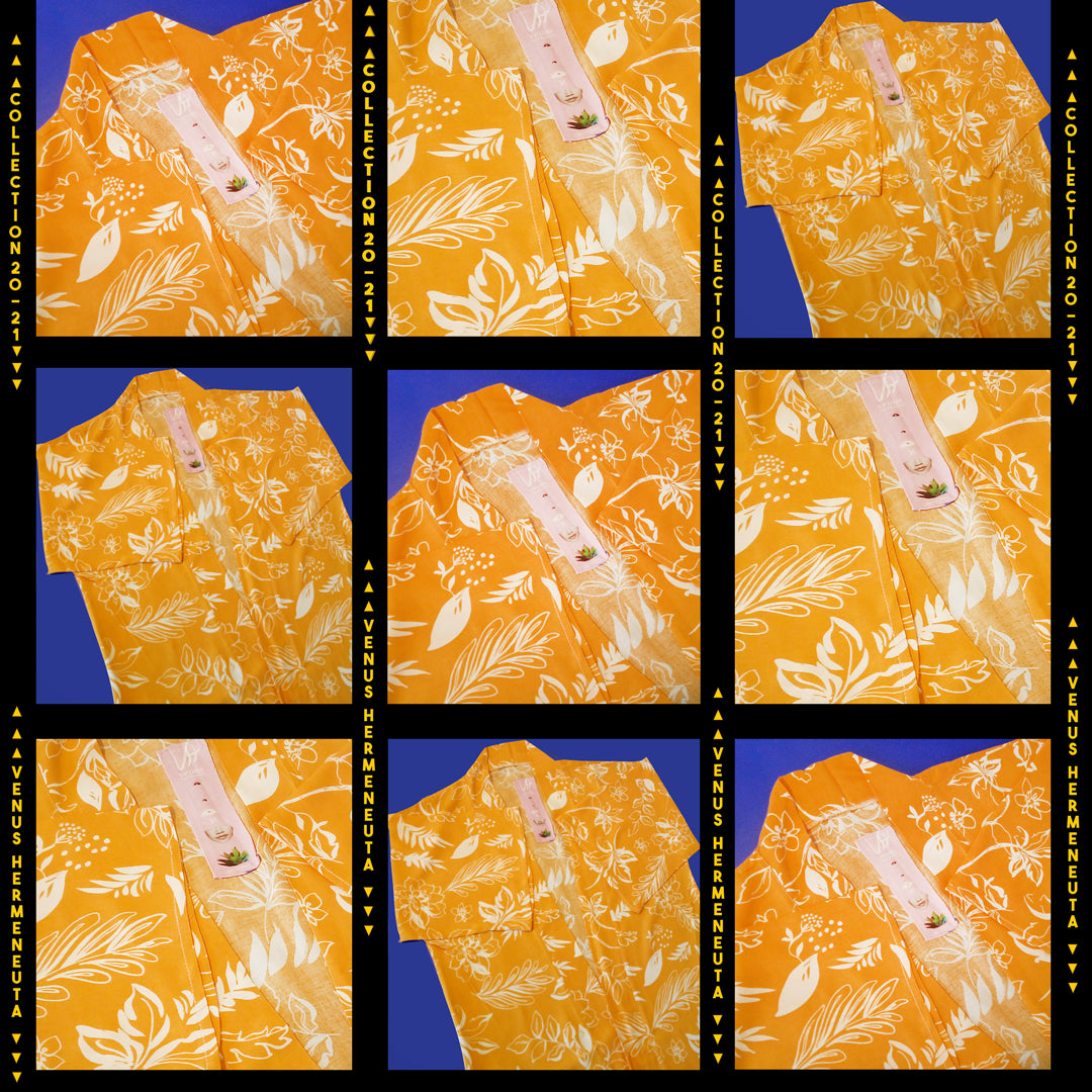 Kimono Flores Amarillas