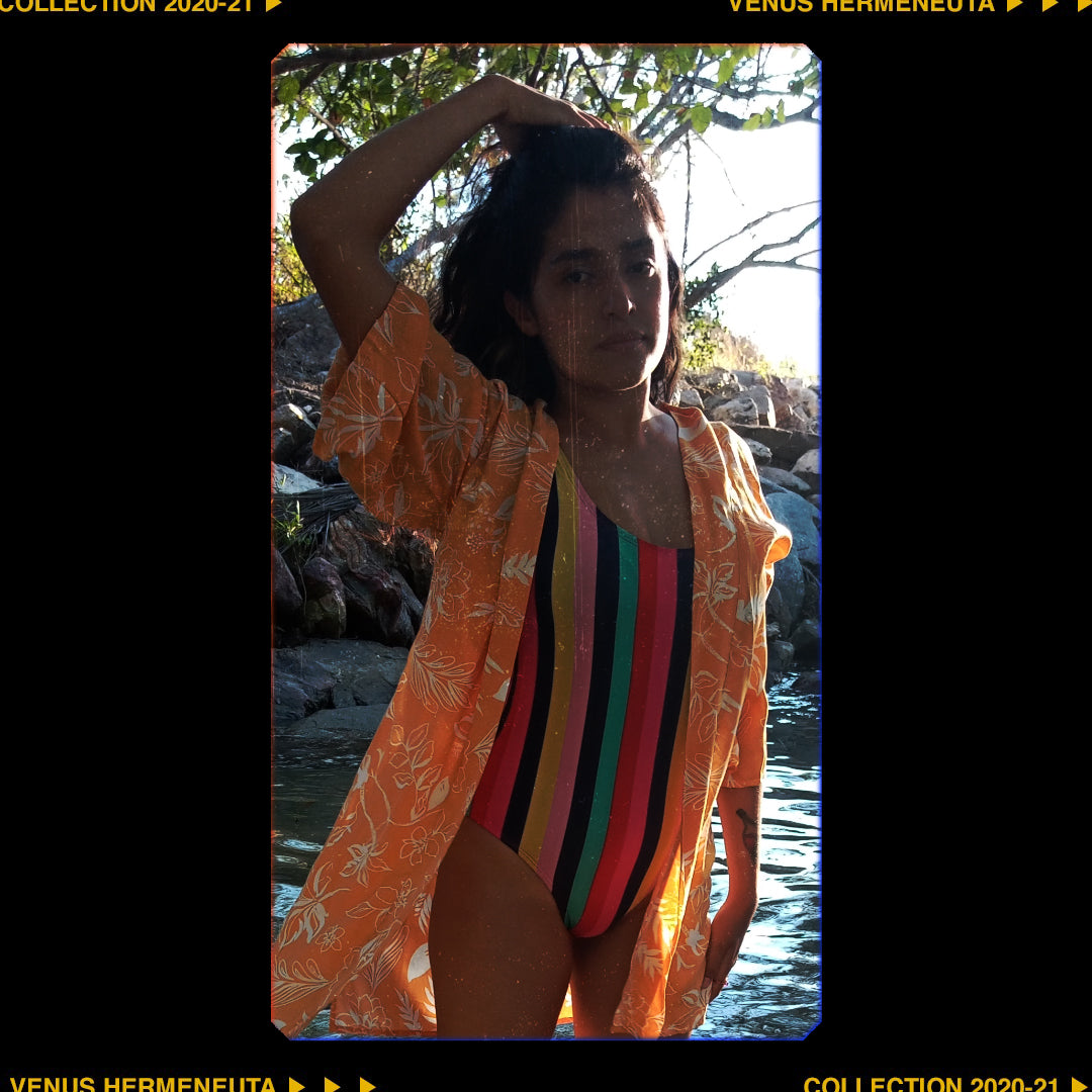 Kimono Flores Amarillas