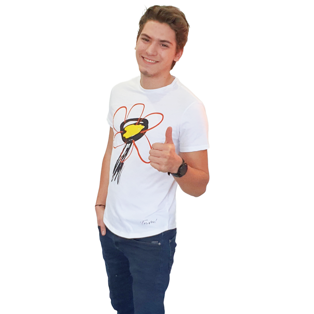 Playera Smell my flower